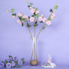 Pack of 2 | 38 inch Pink Silk Long Stem Roses, Artificial Flowers Rose Bouquet