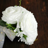 2 Pack | White Rose & Hydrangea Artificial Silk Flowers Bouquet