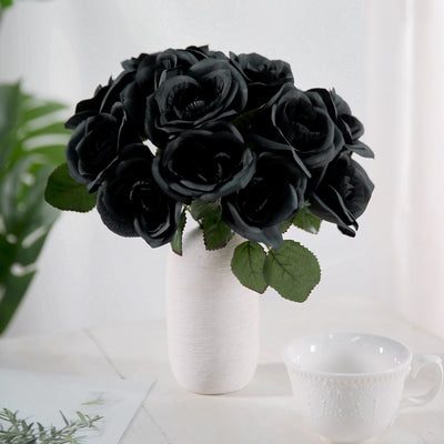 Black Artificial Flowers & Plants