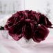 Velvet Rose Bouquet Artificial Flowers- Burgundy