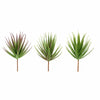 Set of 3 | Multi Colored Fake Succulents | 8" Aloe Cactus Decorative Artificial Plants