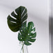 6 Stems | Monstera Tropical Leaf, Artificial Leaves For Hawaiian Luau Party Decoration