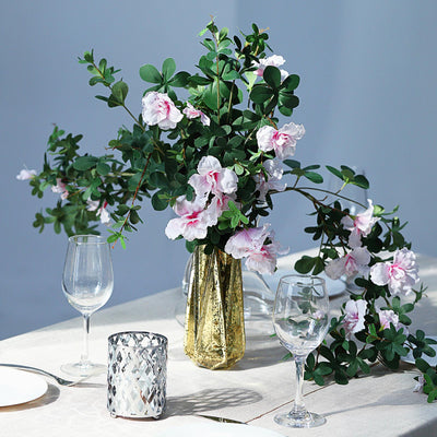 Silk Rhododendron Bush, Artificial Hanging Vines, Artificial Flowers