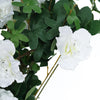 Silk Rhododendron Bush, Artificial Hanging Vines, Artificial Flowers#whtbkgd