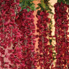 42" Wine Artificial Wisteria Vine - Silk Hanging Flower Garland