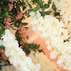 4 Ft | Cream | Artificial Wisteria Vine Hanging Garlands