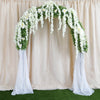 4 Ft | Cream | Artificial Wisteria Vine Hanging Garlands