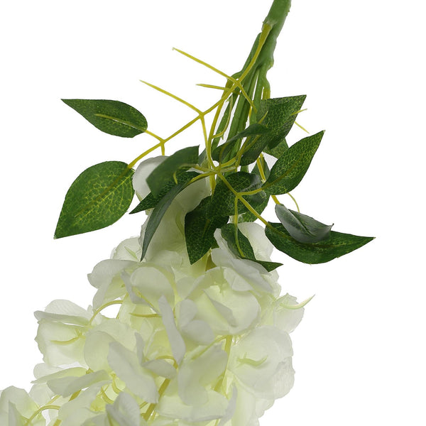 4 Ft | Cream | Artificial Wisteria Vine Hanging Garlands