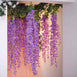 42" Lavender Artificial Wisteria Vine - Silk Hanging Flower Garland
