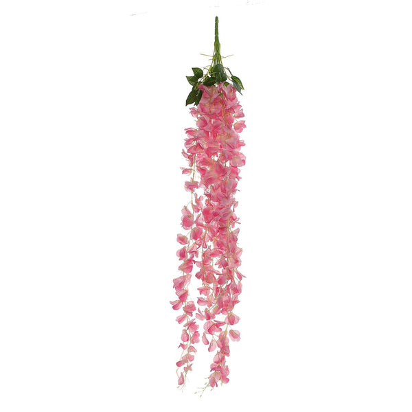 4 Ft | Pink | Artificial Wisteria Vine Hanging Garlands