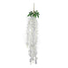 4 Ft White Artificial Wisteria Vine Hanging Garland