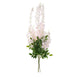 5 Bushes - 44" Artificial Wisteria Vine - Ratta Silk Hanging Flower Garland - Blush - Rose Gold