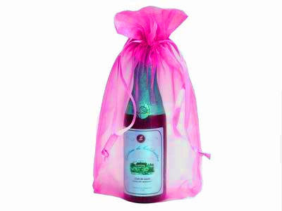 6X9 Fushia Organza Bags-10/pk