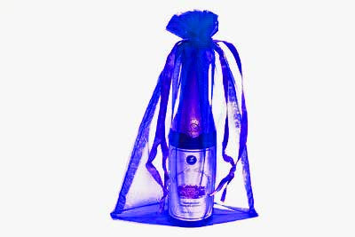 6X9 Royal Blue Organza Bags-10/pk