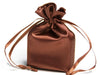 3X4 Chocolate Satin Bags-dz/pk