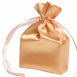 3X4 Peach Satin Bags-dz/pk