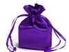 3X4 Purple Satin Bags-dz/pk