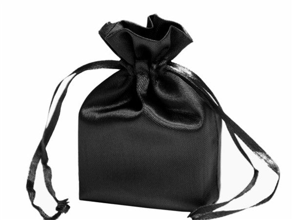 4X6 Black Satin Bags-dz/pk