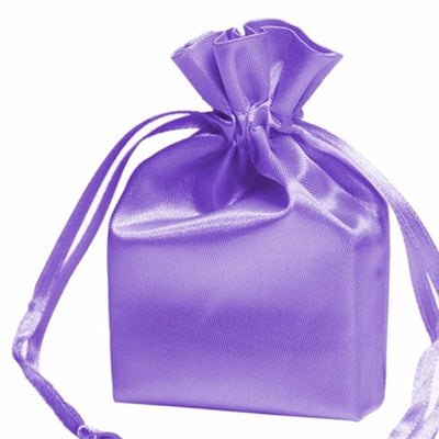 5x7 Lavender Satin Bags-dz/pk