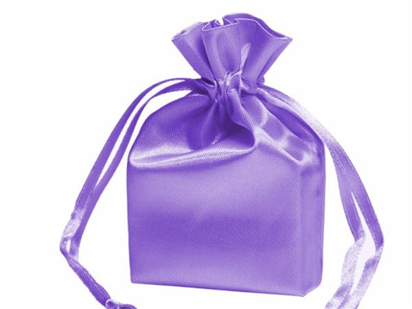 5x7 Lavender Satin Bags-dz/pk