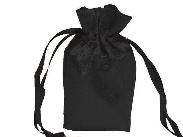 6x9 Black Satin Bags-dz/pk