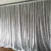 20ft x 10ft Grand Duchess Sequin Backdrop Silver