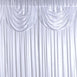 20ft x 10ft Classic Double Drape Backdrop - White