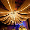 4 Panel 20" Hoop Ceiling Draping Hardware Kit For Wedding Party Banquet Event - FREE Tool Kit