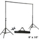 8ft x 10ft Crossbar Adjustable Backdrop Stand Kit