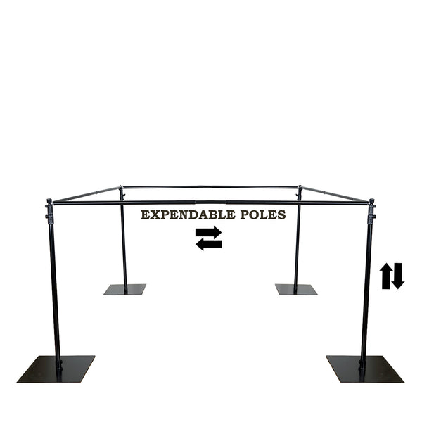 4 Post | 10ft x 10ft Wedding Backdrop Canopy