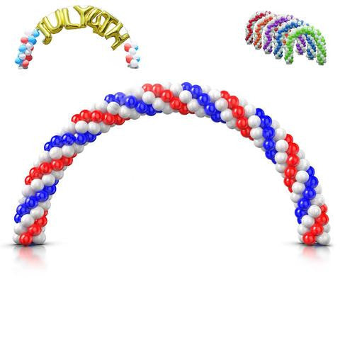 9 ft x 19 ft | Balloon Arch Kit | Balloon Stand | 400 Balloon Capacity