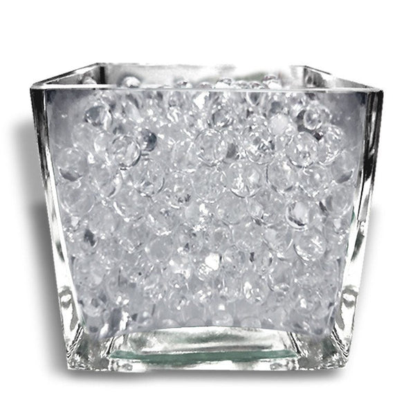 14grams Clear BIG Round Deco Water Beads Jelly Vase Filler Balls For Centerpieces Table Decoration