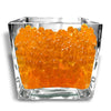 14grams Orange BIG Round Deco Water Beads Jelly Vase Filler Balls For Centerpieces Table Decoration