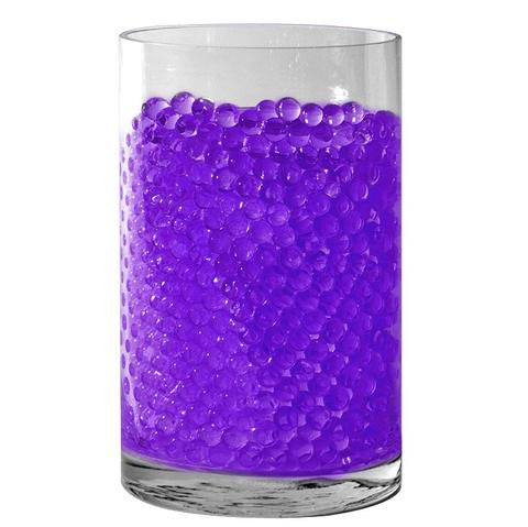 Purple Small Round Deco Water Beads Jelly Vase Filler Balls For Centerpieces Table Decoration - 200 to 250 PCS