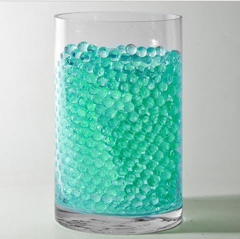 Turquoise Small Round Deco Water Beads Jelly Vase Filler Balls For Centerpieces Table Decoration - 200 to 250 PCS