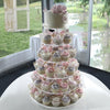6 Tier Round Heavy Duty Acrylic Glass Cupcake Dessert Stand For Birthday Wedding Party