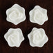4 PCS White Rose Floating Candles Wedding Birthday Party Centerpiece Decor