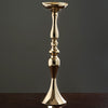 19" Tall Gold Metallic Floral Vase Wedding Centerpiece Riser