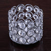 Bejeweled Blitz  Votive Tealight Wedding Crystal Candle Holder - 3.25" Dia x 2.75" Tall