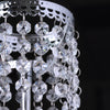 Elegant Metal Votive Tealight Crystal Candle Holder Wedding Centerpiece - 7.5"