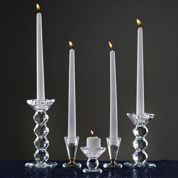 7" Gemcut Egyption Handcrafted Crystal Glass Votive Candle Holder Table Top Wedding Centerpiece - 1 PCS