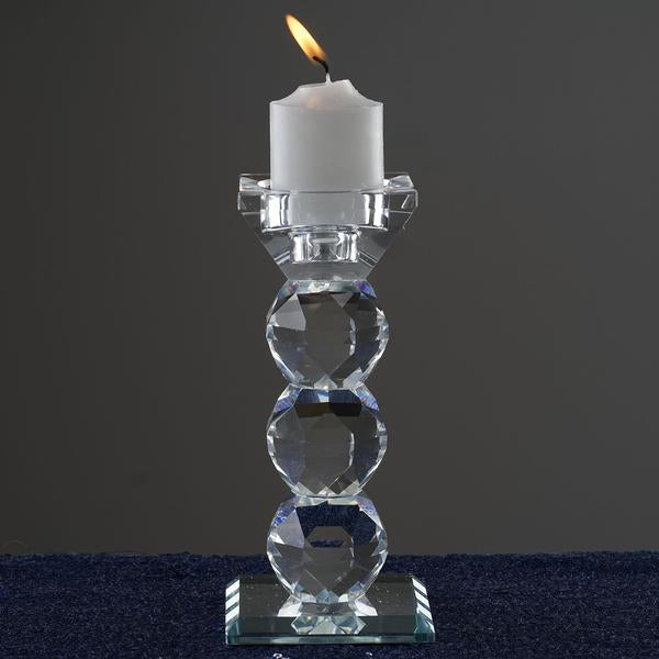 6" Gemcut Egyption Handcrafted Crystal Glass Votive Candle Holder Table Top Wedding Centerpiece - 1 PCS