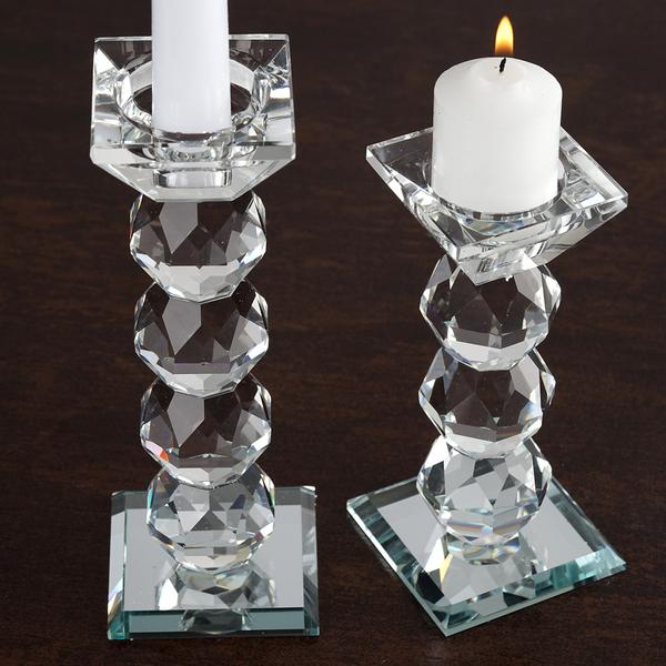 6" Gemcut Egyption Handcrafted Crystal Glass Votive Candle Holder Table Top Wedding Centerpiece - 1 PCS