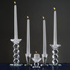 2.5" Gemcut Egyption Handcrafted Glass Crystal Prism Votive Candlestick Holder Table Top Wedding Centerpiece - 1 PCS