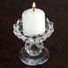 2.5" Gemcut Egyption Handcrafted Glass Crystal Prism Votive Candlestick Holder Table Top Wedding Centerpiece - 1 PCS