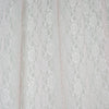 Set Of 2 Blush Fire Retardant Sheer Floral Lace Premium Curtain Panel Backdrops Window Treatment With Rod Pockets - 5FTx10FT