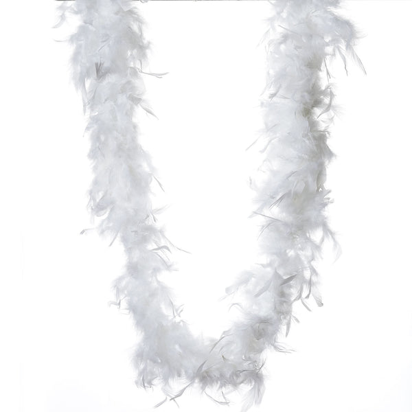 Lush-Chandelle Turkey Boas - White 2 Yards  50gram