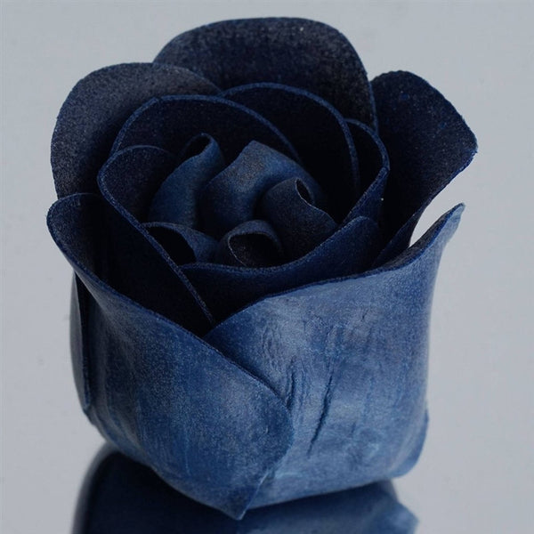 Scented Rose Soap Gift Box - Navy Blue