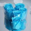 Scented Rose Soap Gift Box - Turquoise