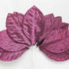 144 Eggplant Satin Corsage and Boutonniere Wired Craft Leafs DIY Wedding Projects